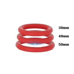Silicone Male Health Exercise Rings Elastic Stretching Training Rings for Men Soft Silicone Reusable Bedroom Fitness Accessories