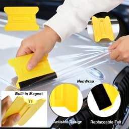 Car Vinyl Wrap Tool Kits Covering Vinyl Spatula Foiling Set Scraper for Window Tint Wrapping Squeegee Tools Car Accessories