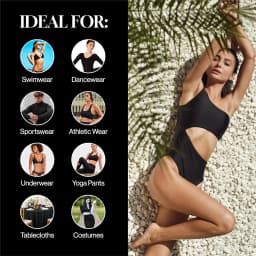 Spandex Fabric, 4 Way Stretch Lycra Knit Fabric for Tops Dance Yoga Swimwear Photo Backdrop Drapes Diy Many Colors Sewing Fabric