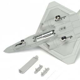 1:72 Creative Military Series YF-23 Building Blocks Single Seat Dual Engine PAV-1 Stealth Fighter Model Toys For Boys Xmas Gifts