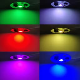4/2/1Pcs Dimmable High Brightness 5V USB Colorful Gradient LED RGB Light Board Remote Control DIY Model Display Light PCB Board