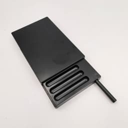 7 Compartments Plastic Snuff Box Container Case Sild Lid in Aluminum Straw Pocket Size Portable Storage 7 Slot Snuff Accessory