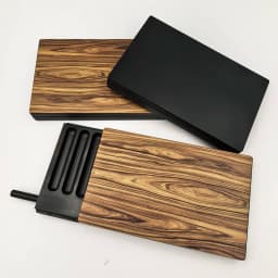 7 Compartments Plastic Snuff Box Container Case Sild Lid in Aluminum Straw Pocket Size Portable Storage 7 Slot Snuff Accessory
