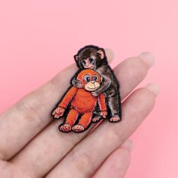 Cute Monkey Enamel Pin Cartoon Brooch Lapel Pins Badge on Backpack Clothing Accessories Fashion Jewelry Friends Gifts