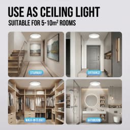 Motion Sensor Ceiling Light USB Type-C Rechargeable Magnetic Lamp Wireless Wall Lamp Remote LED Night Light For Kitchen Coatroom