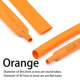 10Meters Heat Shrink Tube 2:1 Shrinkage Ratio Dia 0.6 0.8 1 1.5 2 2.5 3 4 5 6 mm Polyolefin Insulated Cable Sleeving 12 Colors