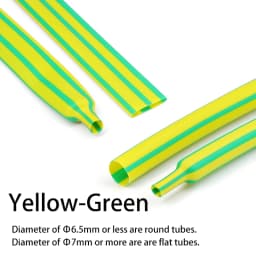 10Meters Heat Shrink Tube 2:1 Shrinkage Ratio Dia 0.6 0.8 1 1.5 2 2.5 3 4 5 6 mm Polyolefin Insulated Cable Sleeving 12 Colors