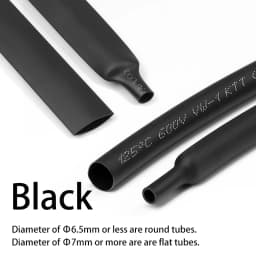 10Meters Heat Shrink Tube 2:1 Shrinkage Ratio Dia 0.6 0.8 1 1.5 2 2.5 3 4 5 6 mm Polyolefin Insulated Cable Sleeving 12 Colors
