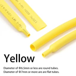 10Meters Heat Shrink Tube 2:1 Shrinkage Ratio Dia 0.6 0.8 1 1.5 2 2.5 3 4 5 6 mm Polyolefin Insulated Cable Sleeving 12 Colors