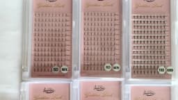 Goddess 3D/5D/6D/10D Premade Fan Eyelash Extensions Natural Soft Russian Volume Lashes Faux Mink Individual Lash Extensions