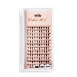 Goddess 3D/5D/6D/10D Premade Fan Eyelash Extensions Natural Soft Russian Volume Lashes Faux Mink Individual Lash Extensions
