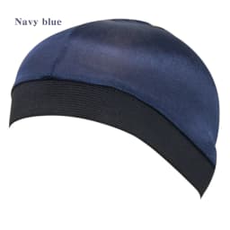 Solid Color Wave Caps With Durag for Men Headwear Soft Elastic Breathable Beanie Turban Cap Headwrap Bonnet Hair Accessories