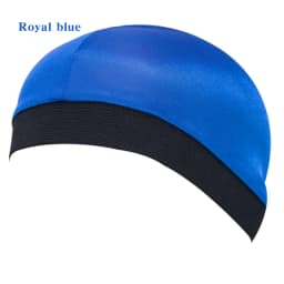Solid Color Wave Caps With Durag for Men Headwear Soft Elastic Breathable Beanie Turban Cap Headwrap Bonnet Hair Accessories