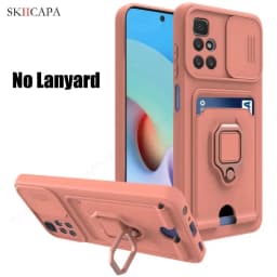 Crossbody Chain Lanyard Slide Case For Samsung A13 A23 A32 A53 A73 5G Wallet Card Slot Cover for Samsung M32 A51 A71 4G A52S A72