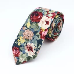 43 Styles 100% Cotton Men Floral Ties 6cm Narrow Slim Skinny Casual Suit Neckie For Wedding Party Shirt Accessories Cravat Gift