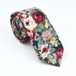 43 Styles 100% Cotton Men Floral Ties 6cm Narrow Slim Skinny Casual Suit Neckie For Wedding Party Shirt Accessories Cravat Gift