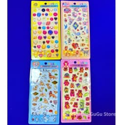 2026 New 3D Stickers of Loving Heart Smiley Face Strawberry Bear The Lion King Dalmatian and Dumbo, Cute Cartoon Style