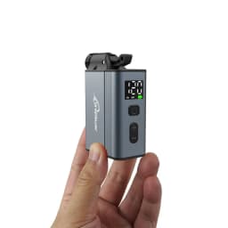 120 PSI Portable Electric Inflator Pump Custom Tire Pressure Display Tire Inflator MTB Road Bike with Schrader Presta Clik Valve