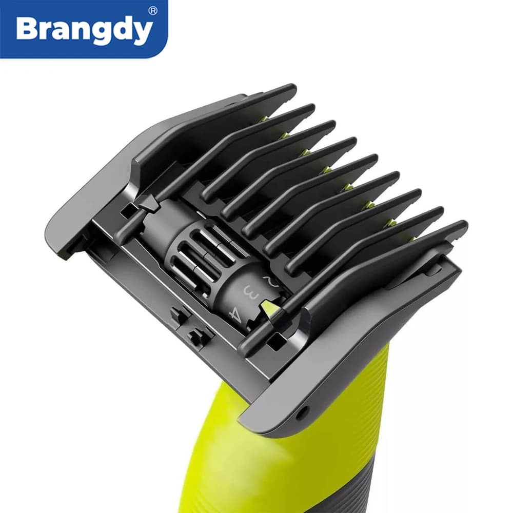 Brangdy 5-in-1 Guide Comb Guard Fit for One Blade QP2520 QP2530 QP2620 QP2630 QP2724 QP2834 Beard Trimmer 1-5mm Adjustable