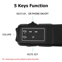 Universal Car Steering Wheel Buttons Multi-functional Remote Controller Car Audio GPS Navigation DVD Android Wired Control 5-Key