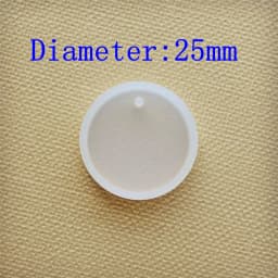 SNASAN 5Pieces Pendant Silicone Mold Handmade Jewelry Making Tool UV Epoxy Resin Casting Silicone Mould