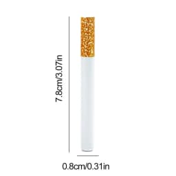 1/2/3/5/10Pcs Funny Cigarette Bubble Toy With Bubble Liquid Metal Smoking Machine Outdoor Portable Toy Smoking Accessories