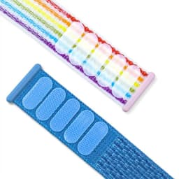 Nylon Loop Strap+Case for Xiaomi Smart Band 9 8 Active Accessories Sport Bracelet +Protective Bumper Shell Correa Redmi Band 3 2