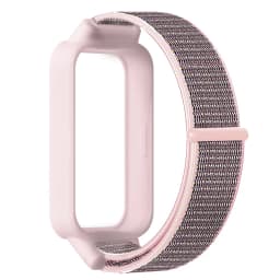 Nylon Loop Strap+Case for Xiaomi Smart Band 9 8 Active Accessories Sport Bracelet +Protective Bumper Shell Correa Redmi Band 3 2