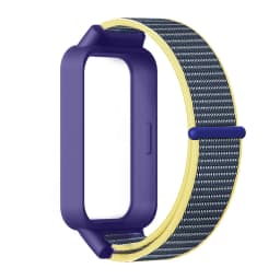 Nylon Loop Strap+Case for Xiaomi Smart Band 9 8 Active Accessories Sport Bracelet +Protective Bumper Shell Correa Redmi Band 3 2