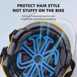 Motorcycle Helmet Liner Flexible Rubber Helmet Inner Pad Helmet Lining Protective Pad Motorcycle Helmet Liner Snowflake Appearan