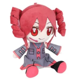 Cute Kasane Teto Plush Toy Soft Doll Stuffed Plushies Figure Anime Cosplay Cartoon Birthday Present Christmas Gift for Fans Girl