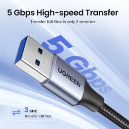UGREEN USB 3.0 Cable USB Extension Cable Male to Female Data Cable USB 3.0 Extender Cord for PC USB Extension Cable