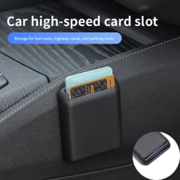 Multifunction Car Organizer Auto Seat Crevice Card Ticket Storage Box Bracket Stand Universal Car Accessories Interior Storage
