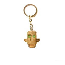 Game Totem of Undying Cosplay Keychain Alloy Cyberpunk Pendant Keyring Key Chain Bag Ornament Accessory Decoration Props