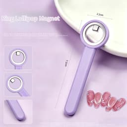 Hollow Cat Eye Nail Magnet for Gel Polish 3D Design Black Hole Nail Art Strong Magnetic Ring For Home Salon DIY Magnetic Tool