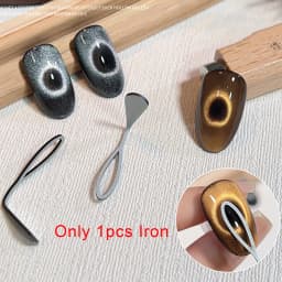 Hollow Cat Eye Nail Magnet for Gel Polish 3D Design Black Hole Nail Art Strong Magnetic Ring For Home Salon DIY Magnetic Tool