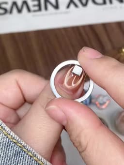 Hollow Cat Eye Nail Magnet for Gel Polish 3D Design Black Hole Nail Art Strong Magnetic Ring For Home Salon DIY Magnetic Tool