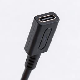 12cm Type C 36W PD Charging Cable for NGC GameCube Console USB C Power Supply Cord (with Blue LED Indicator Light)