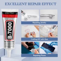 B7000/E8000 Adhesive (15/110g) for Mobile Phones, Jewelry, Metal, Plastic, Toys, and Shoes – Waterproof and Transparent