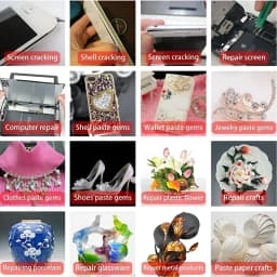 B7000/E8000 Adhesive (15/110g) for Mobile Phones, Jewelry, Metal, Plastic, Toys, and Shoes – Waterproof and Transparent