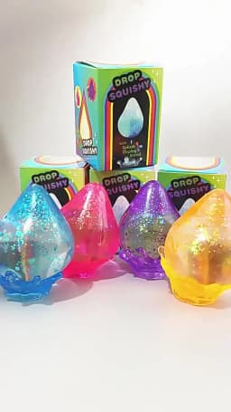 Dream Drop Sensory Toys Slow Rebound Maltose Stress Balls Fidget Toys Stress Relief Decompression Toy for Kids Adult Gifts
