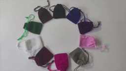 50Pcs 5x7 Velvet Bag Drawstrings Pouches Small Size Jewelry Gift Display Packing Bags