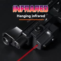 High Precision Adjustable LG02 Infrared Red Laser 20mm Rail Mount L3-g Nylon Portable Tactical Sight