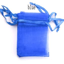 100pcs/lot Organza Bag 5*7cm,7*9cm,9x12cm Christmas Wedding Drawstring Bag Candy Bags Gift Pouches Jewelry Packaging Display
