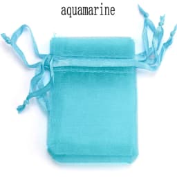 100pcs/lot Organza Bag 5*7cm,7*9cm,9x12cm Christmas Wedding Drawstring Bag Candy Bags Gift Pouches Jewelry Packaging Display