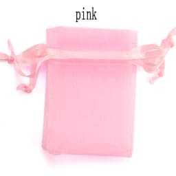 100pcs/lot Organza Bag 5*7cm,7*9cm,9x12cm Christmas Wedding Drawstring Bag Candy Bags Gift Pouches Jewelry Packaging Display
