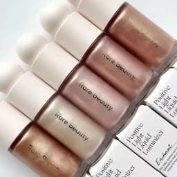 Rare Beauty Original 3D Face Contour Liquid Bronzer Shade Smooth Highlighter Mirror Lasting Natural Waterproof Brighten Makeup