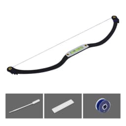 Microblading Permanent Makeup Bow and Arrow Line Ruler Black Measuring Brow String Pre Inked Tattoo PMU for Eyebrow Mapping