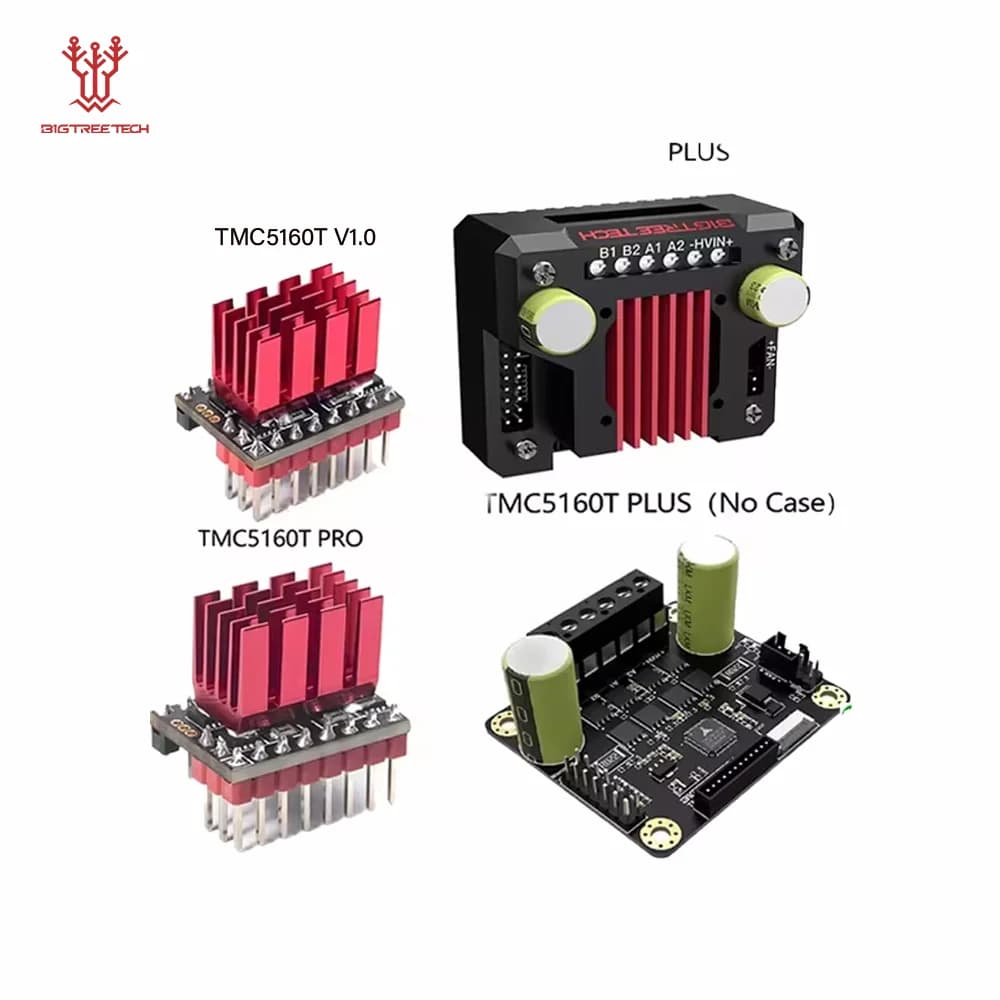 BIGTREETEH TMC5160T Pro/Plus SPI Stepper Motor Driver For Octopus Pro SKR 3 EZ For Ender 3 V2 Upgrade Voron 3D Printer Parts