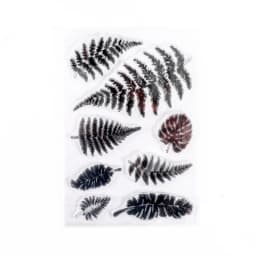 JIANWU Minimalist Black White Transparent Stamp Creative Retro Scrapbooking Journal Decoration Silicone Seal Stationery Supplies
